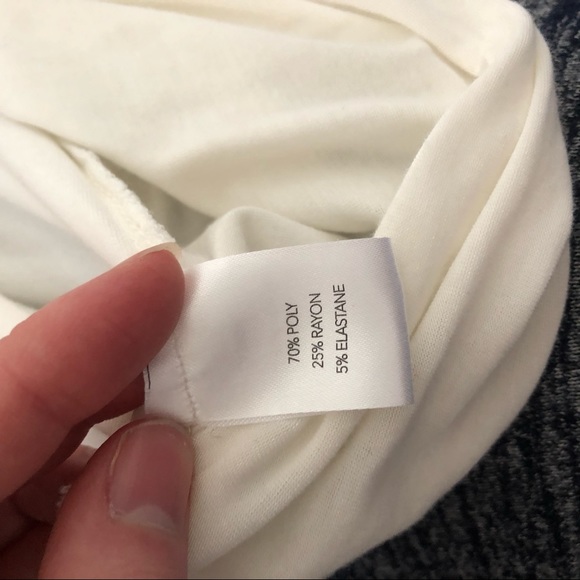 Workhall | White Choker Tank - Picture 4 of 4